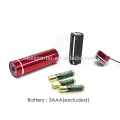Powered By 3 AAA Battery Aluminium SMD 0.5W LED Mini Lampe de poche